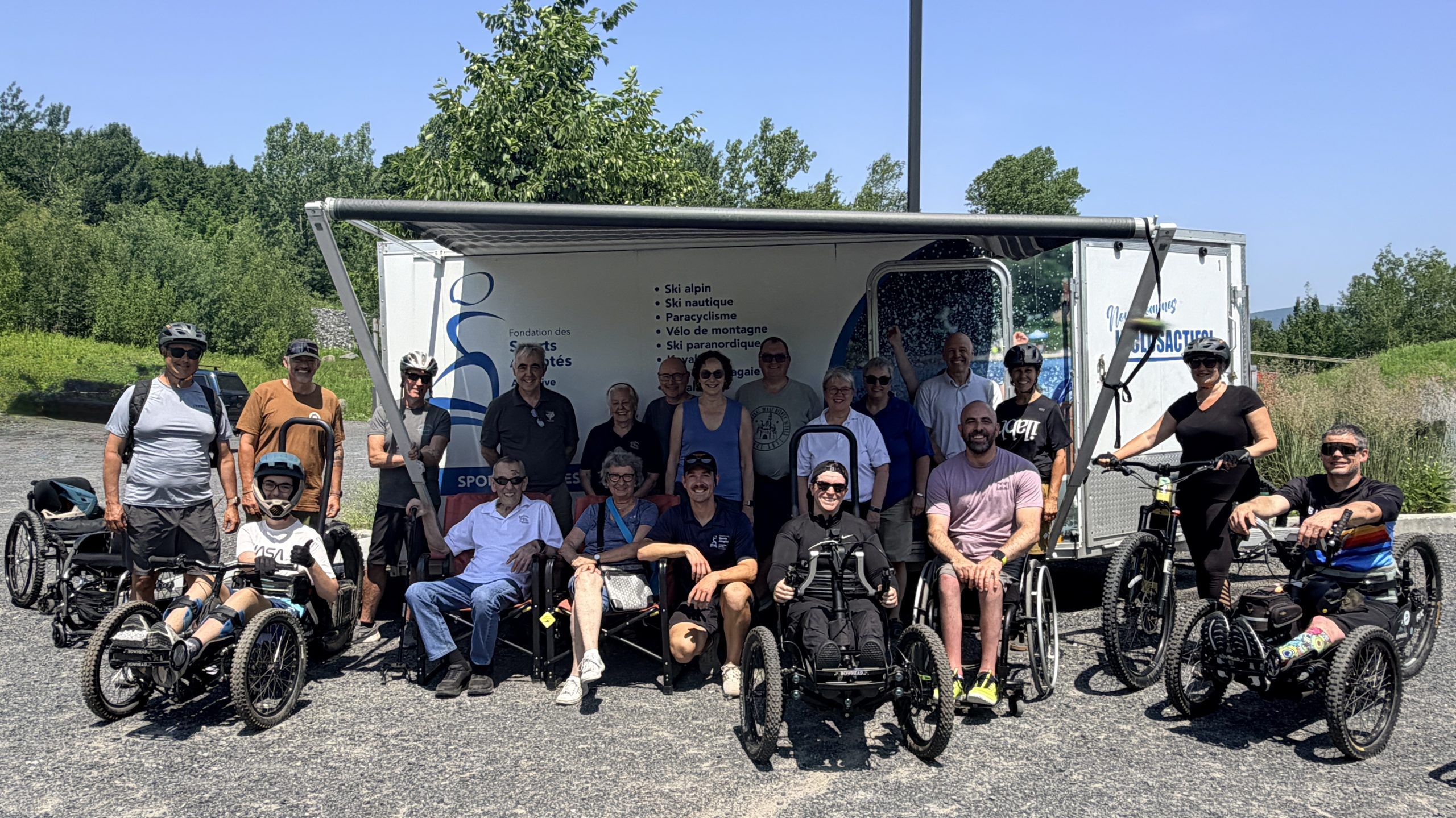 Un nouveau chapitre pour le vélo de montagne adapté à Bromont!